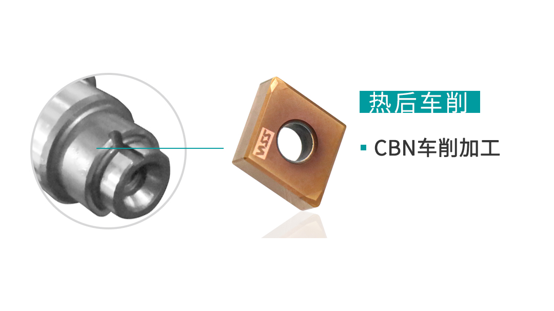 熱后車削——CBN車削加工